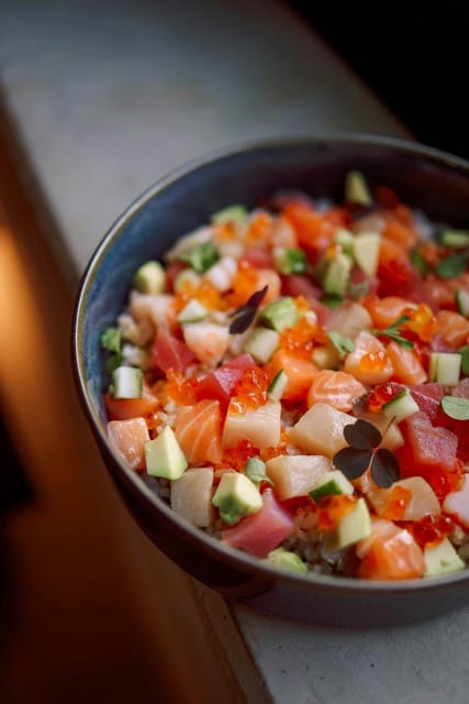 Menus et Tarifs Salade de saumon